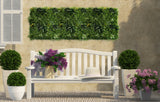 YES4HOMES 1 SQM Artificial Plant Wall Grass Panels Vertical Garden Foliage Tile Fence 1X1M Green