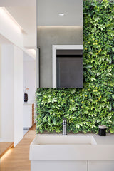 YES4HOMES 1 SQM Artificial Plant Wall Grass Panels Vertical Garden Foliage Tile Fence 1X1M Green