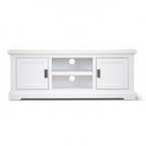 Laelia ETU Entertainment TV Unit 160cm 2 Door Solid Acacia Wood Coastal - White