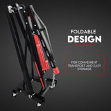 2 Ton Hydraulic Engine Crane Folding Hoist Stand Mobile Garage Workshop