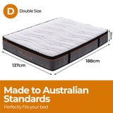 EasyDreamer Orthopaedic Euro Top Pocket Spring Double Mattress