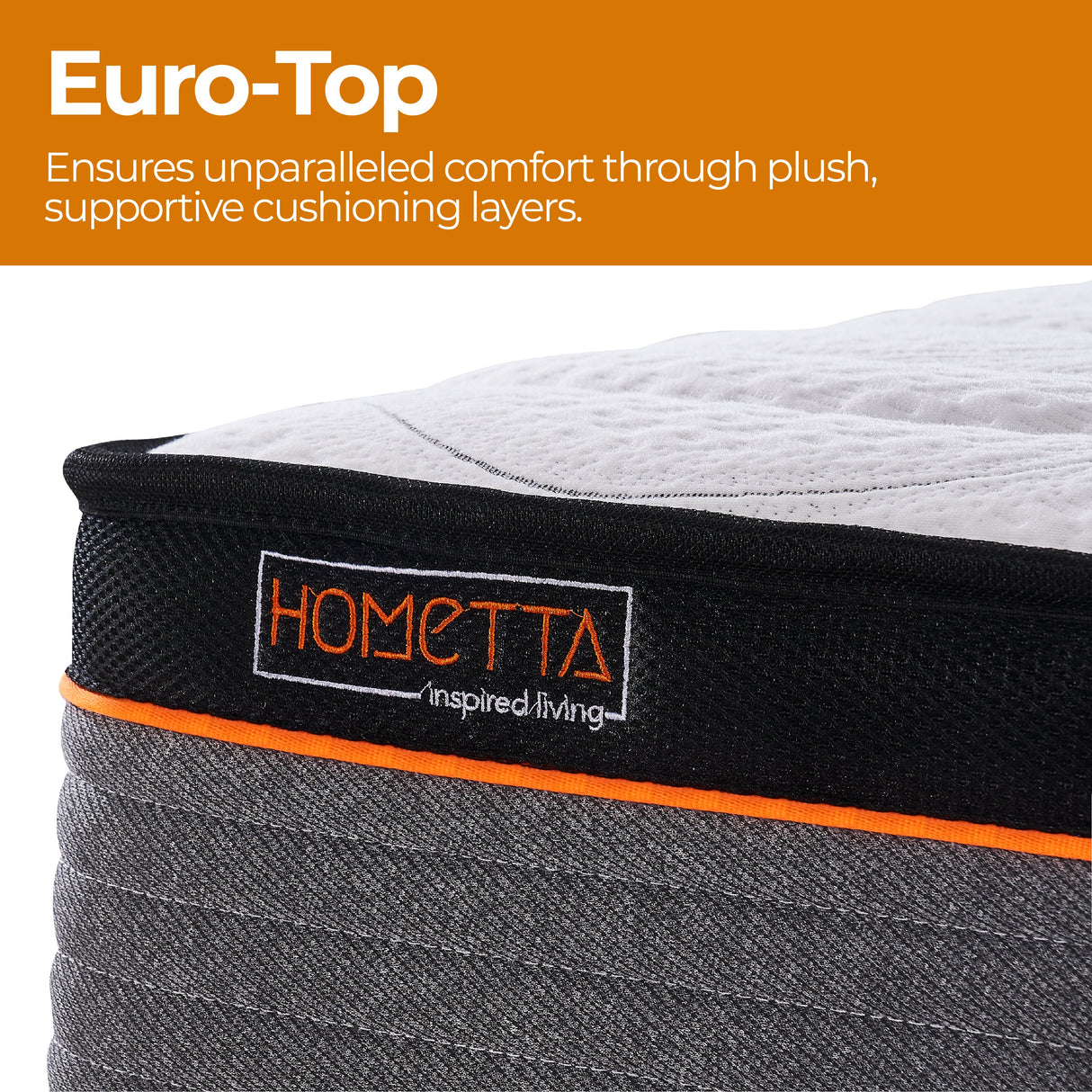 EasyDreamer Orthopaedic Euro Top Pocket Spring Queen Mattress