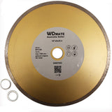 3x Wet Diamond Cutting Disc Wheel 254mm Continuous 10" Saw Blade 2.4*5.0*25.4mm
