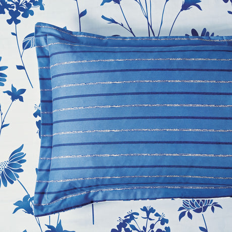 Microfiber Reversible Quilt Cover Set - Lin - King Size