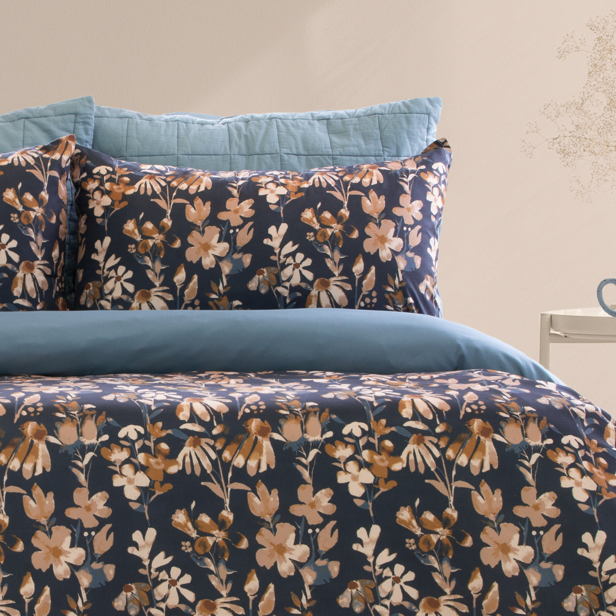 Florentine PRINTED MICROFIBRE QUILT COVER SET - SINGLE