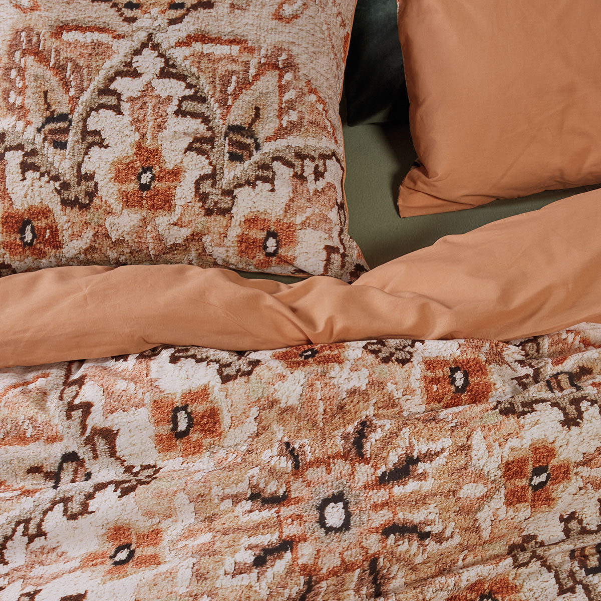 Bedding House Persian Natural Cotton Quilt Cover Set Queen