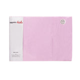 Happy Kids Pink Plain Dyed Microfibre Sheet Set Double