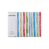 Happy Kids Multi Stripes Printed Microfibre Sheet Set Single