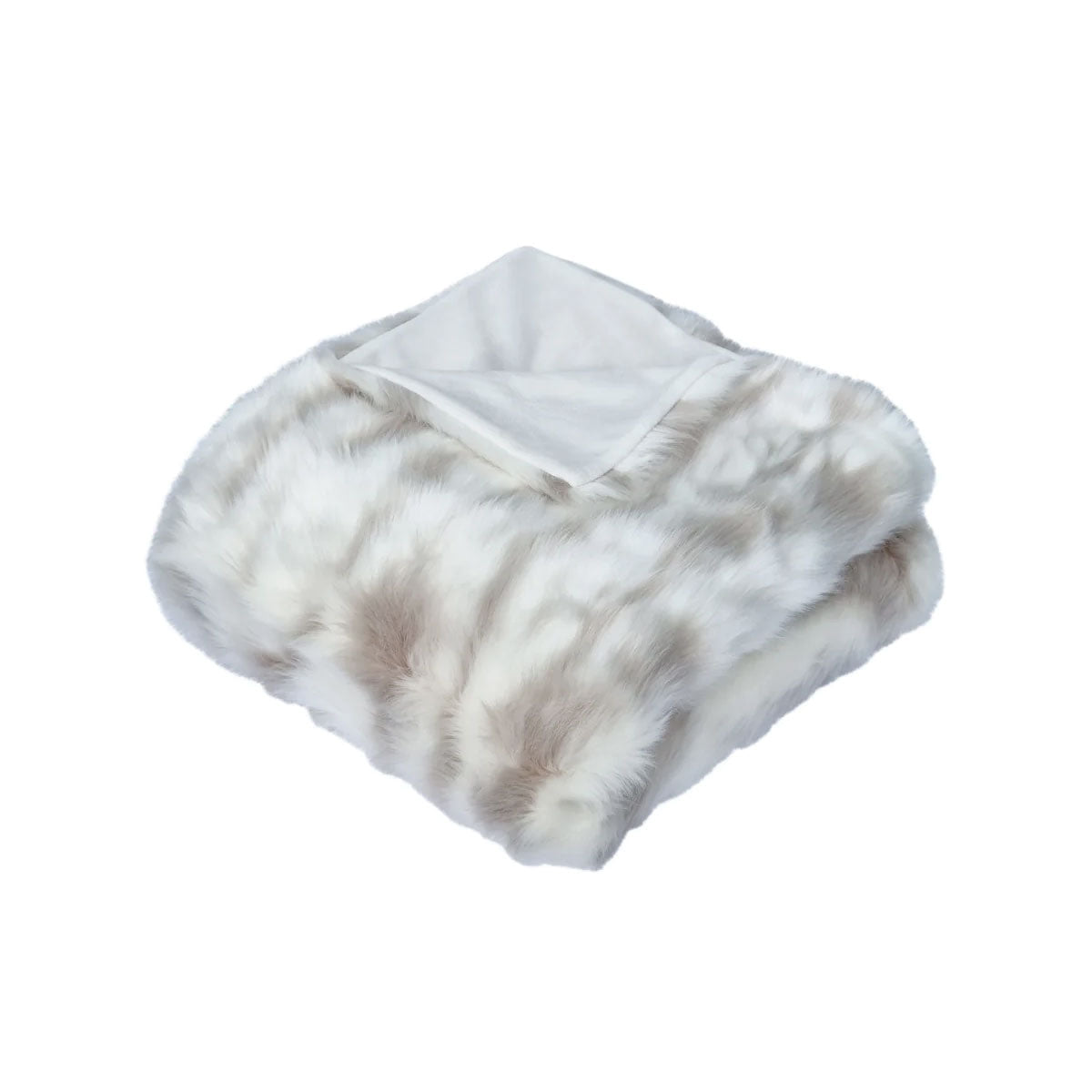 J Elliot Home Lynx Wild Cat Faux Fur Throw 130 x 160cm
