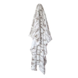 J Elliot Home Lynx Wild Cat Faux Fur Throw 130 x 160cm