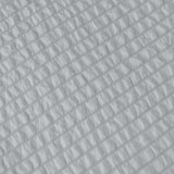 Ardor Ingrid Silver Seersucker Stripe Quilt Cover Set Queen