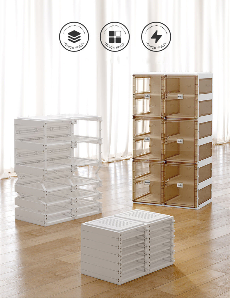 Ember Wardrobe Cubes Storage Folding Shoe Box