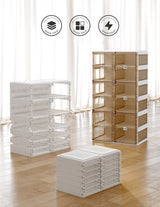 Ember Wardrobe Cubes Storage Folding Shoe Box