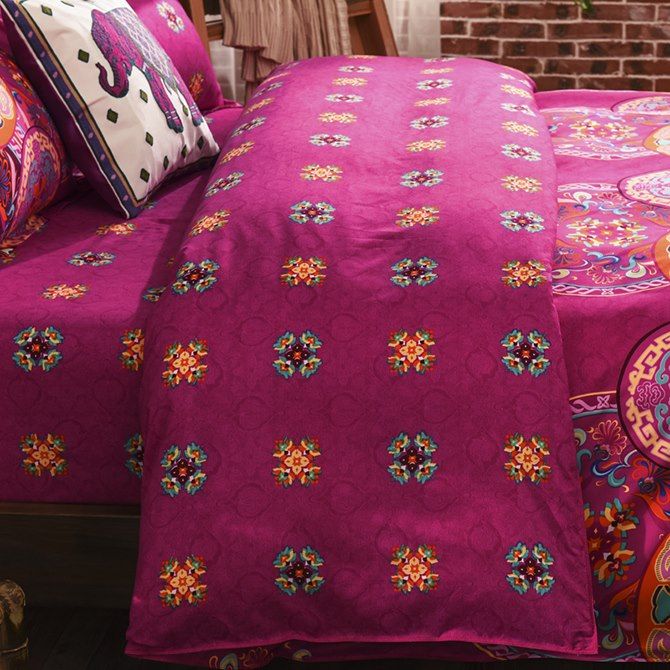 Mandala King Size Duvet Quilt Cover Set