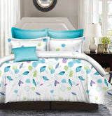 Leaves King Size Duvet Quilt Cover Set