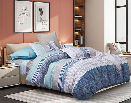 Danya King Size Duvet Quilt Cover Set