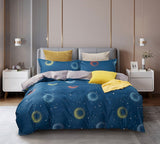 Bubbles King Size Quilt/Duvet Cover Set