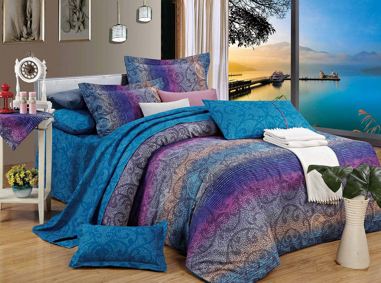 Tanya Queen Size Duvet Quilt Cover Set