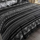 Hugo Reversible Queen Size Duvet Quilt Cover Set