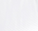 1000TC Ultra Soft Striped Super King Size White Duvet Quilt Cover Set