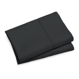 1000TC Premium Ultra Soft Queen size Pillowcases 2-Pack - Black