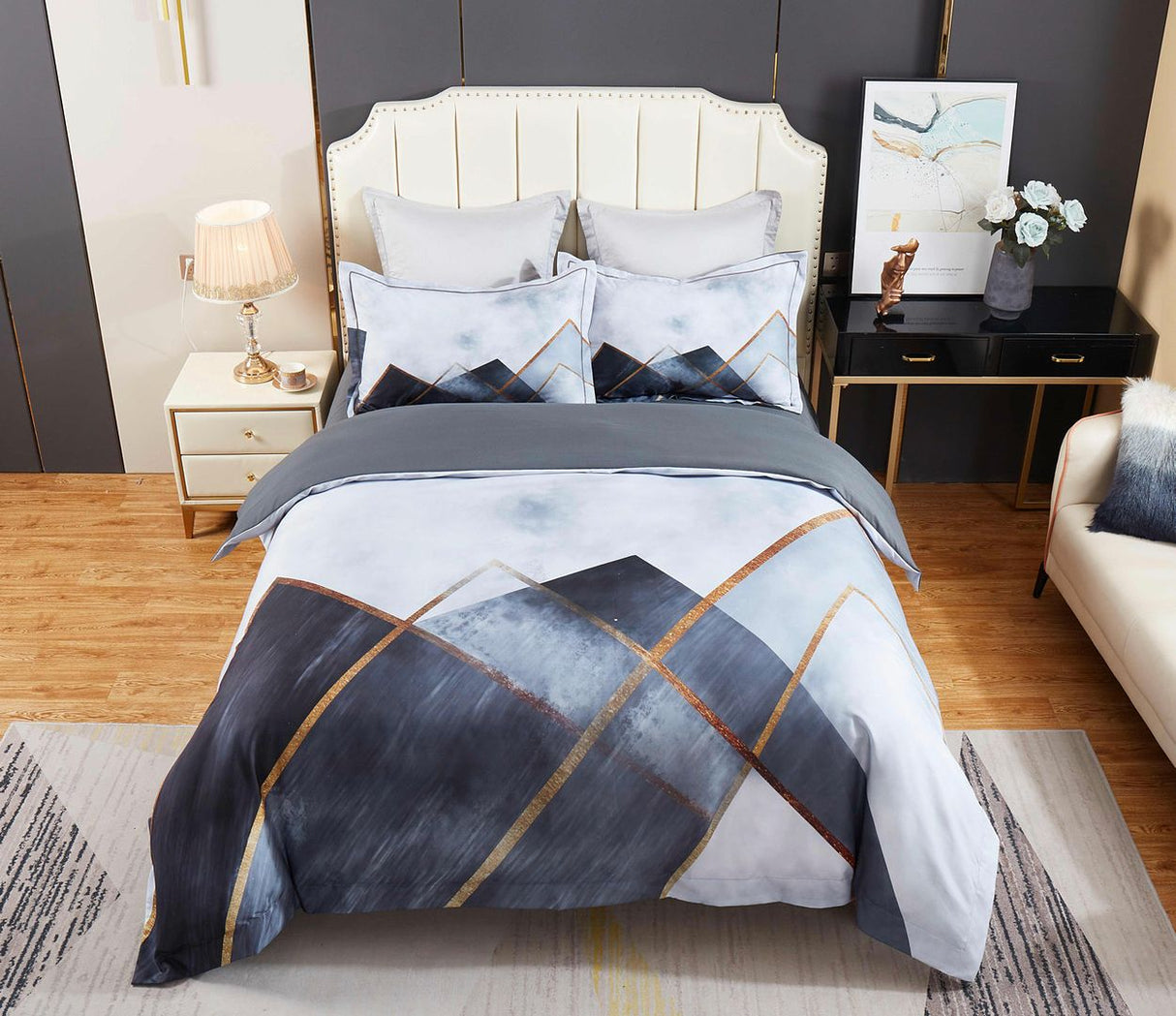 Dakuta Quilt Cover Set - King Size