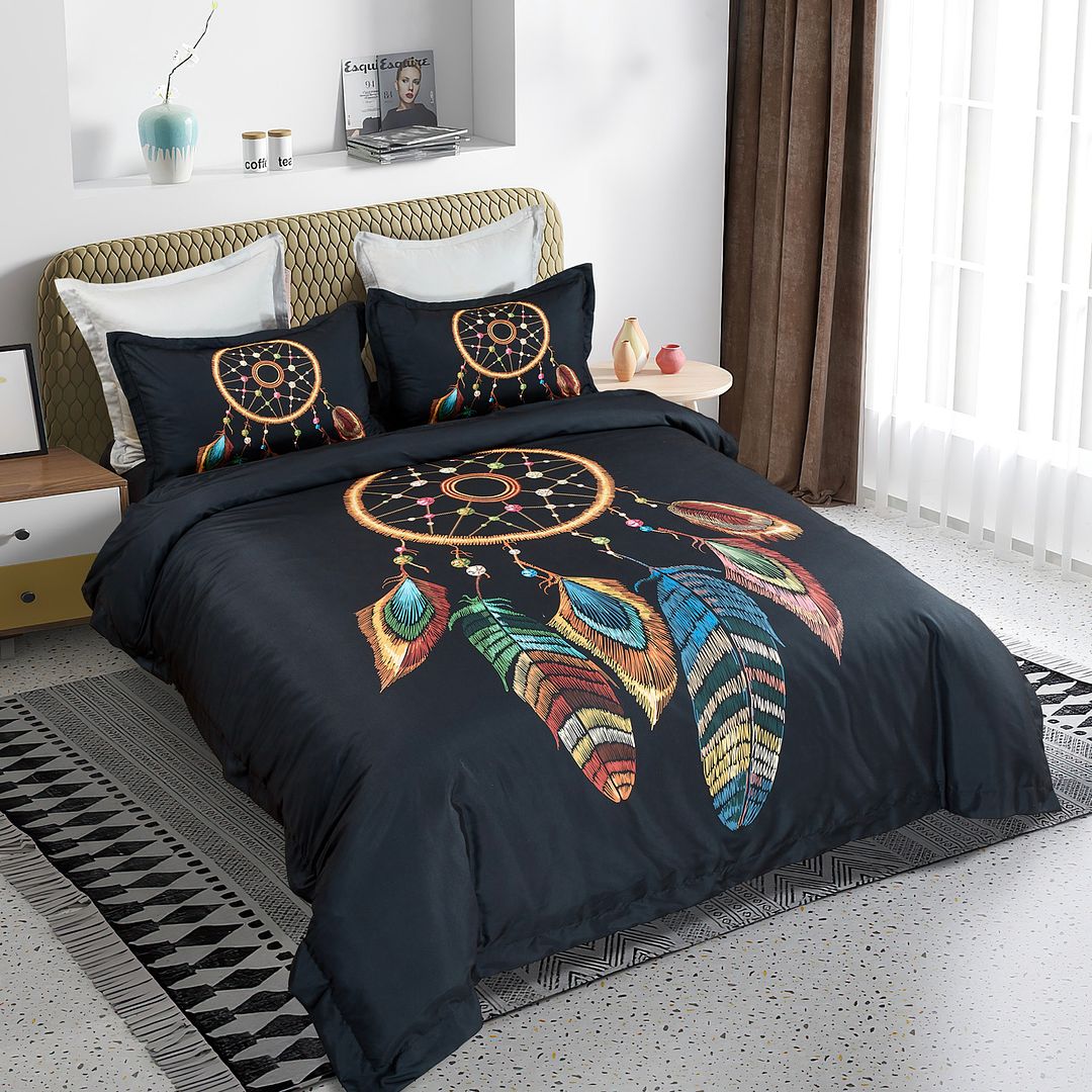 Dream Catcher Quilt Cover Set - King Size