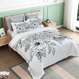 Viene Floral Quilt Cover Set - King Size