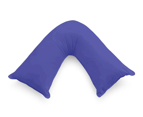 1000TC Premium Ultra Soft V SHAPE Pillowcase - Royal Blue