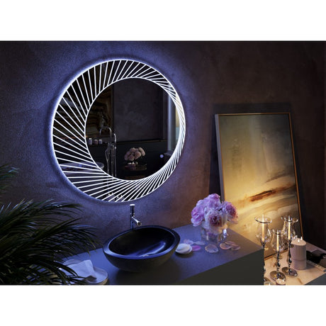 Bucciano Round LED Bathroom Wall Mirror