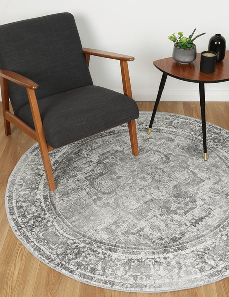 vintage-crown-chilaz-grey-distressed-vintage-round-rug 240x240