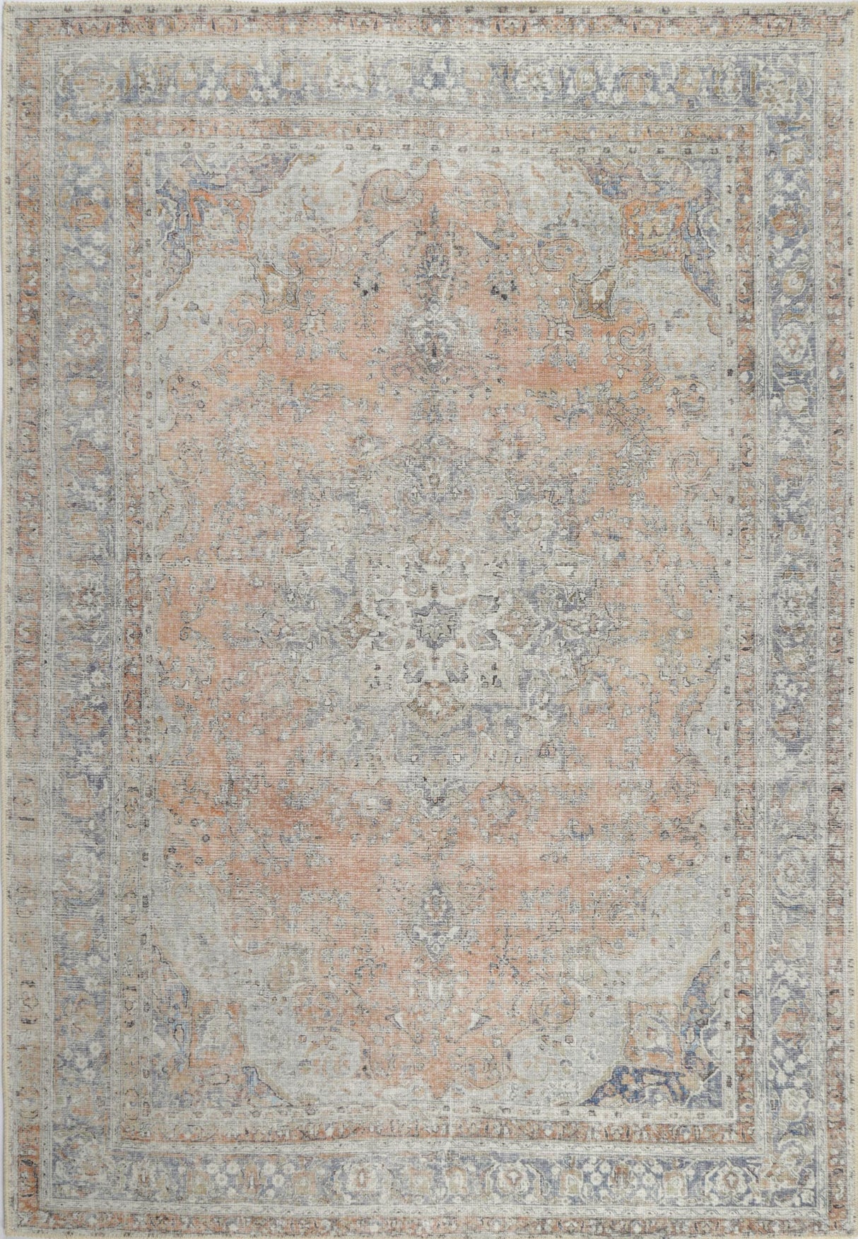 vintage-crown-adelaide-ash-terracotta-distressed-vintage-rug 160X230