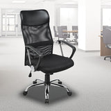 Ergonomic Mesh PU Leather Office Chair