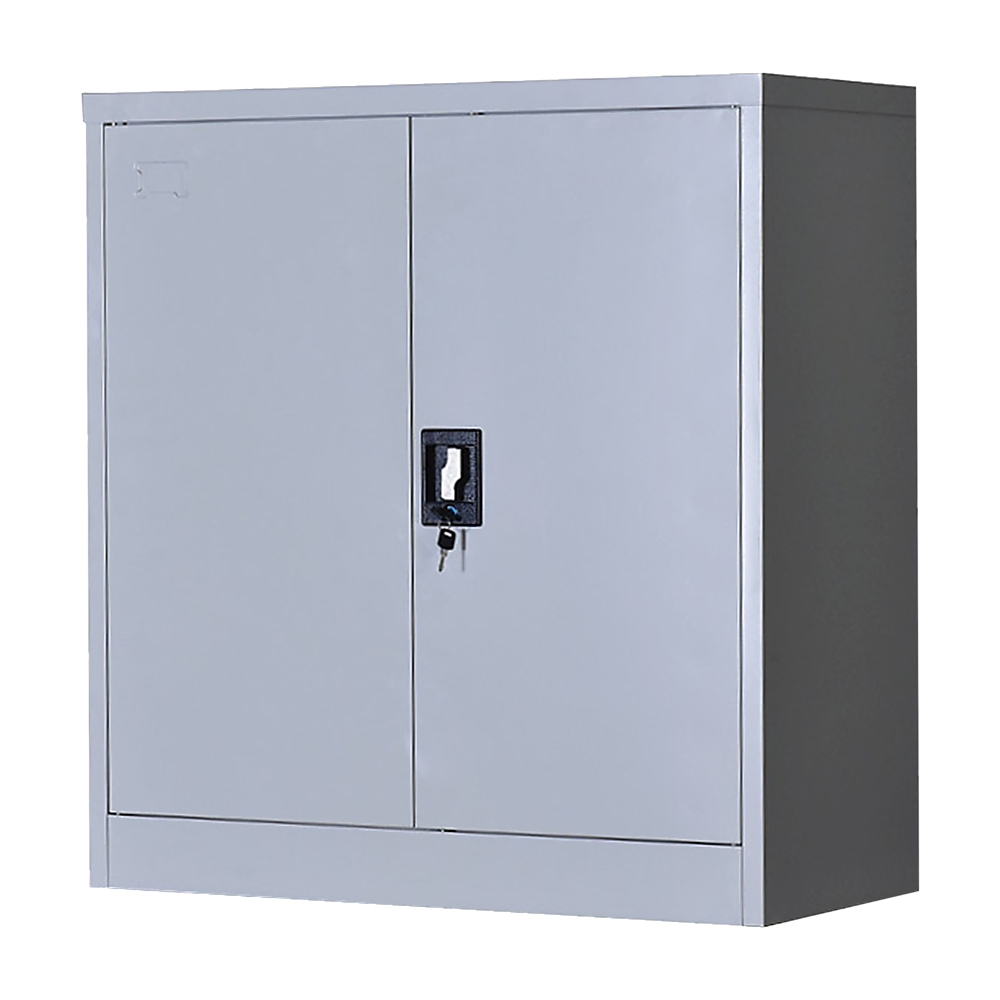 Two-Door Shelf Office Gym Filing Storage Locker Cabinet Safe