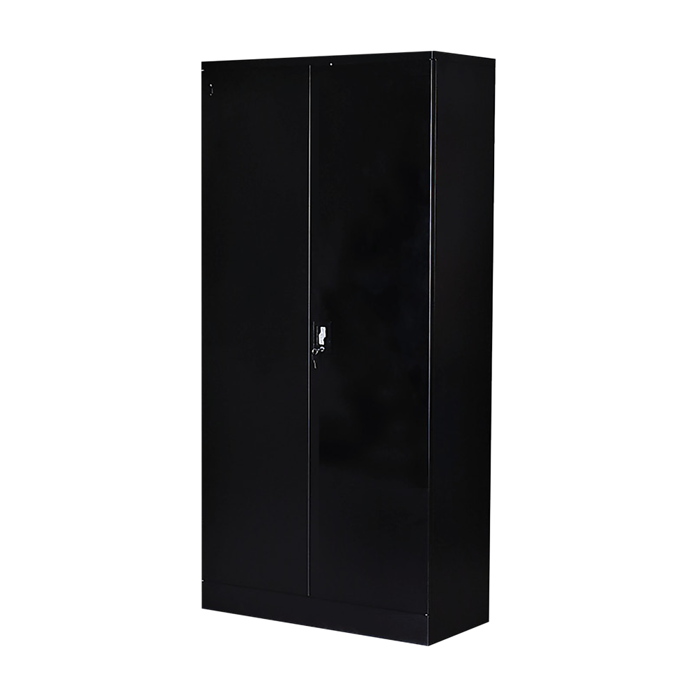 Two-Door Shelf Office Gym Filing Storage Locker Cabinet Safe