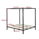 4 Four Poster King Bed Frame