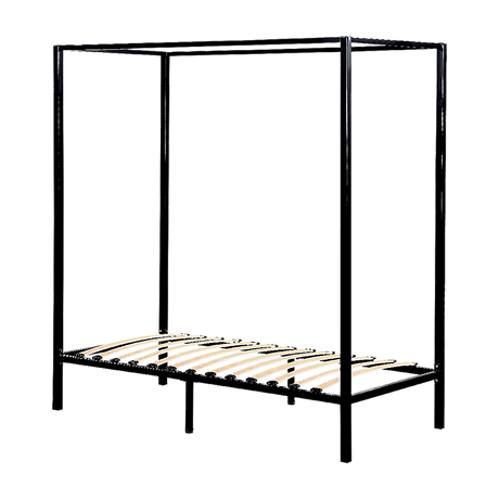 4 Four Poster Single Bed Frame