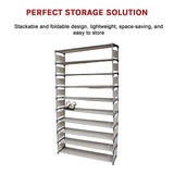 50 Pairs 10 Tiers Shoe Rack