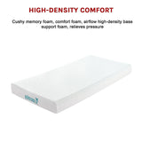 Palermo Single Mattress Memory Foam Green Tea Infused CertiPUR Approved