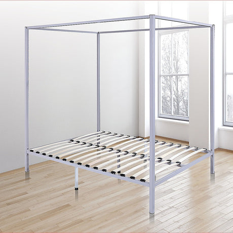 4 Four Poster Double Bed Frame