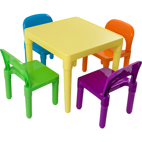 Kids Table and Chairs Play Set Toddler Child Toy Activity Furniture In-Outdoor