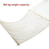 4m Traditional Cotton Rope Hammock with Hanging Hardware