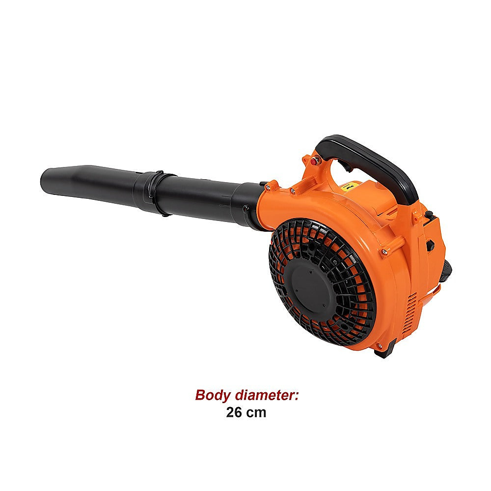 Petrol Leaf Blower 25.4cc 2-Stroke Petrol Hand Garden Yard Outdoor