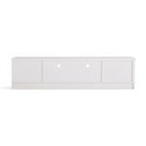 Margaux White Coastal Style 180cm Entertainment Unit