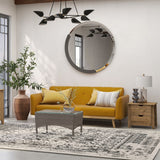 Nicholas 3-Seater Yellow Foldable Sofa Bed