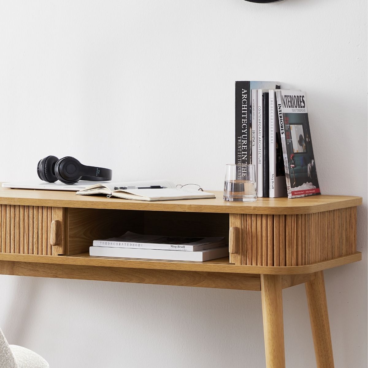 Kate Column Desk in Natural