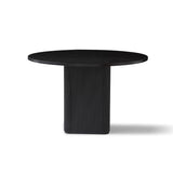 Kate 4 Seater Black Column Dining Table