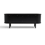 Kate Black Column TV Stand 160cm