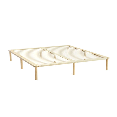 AMBA Wooden Bed Frame - King Size