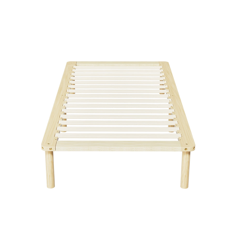 AMBA Wooden Bed Frame - King Single